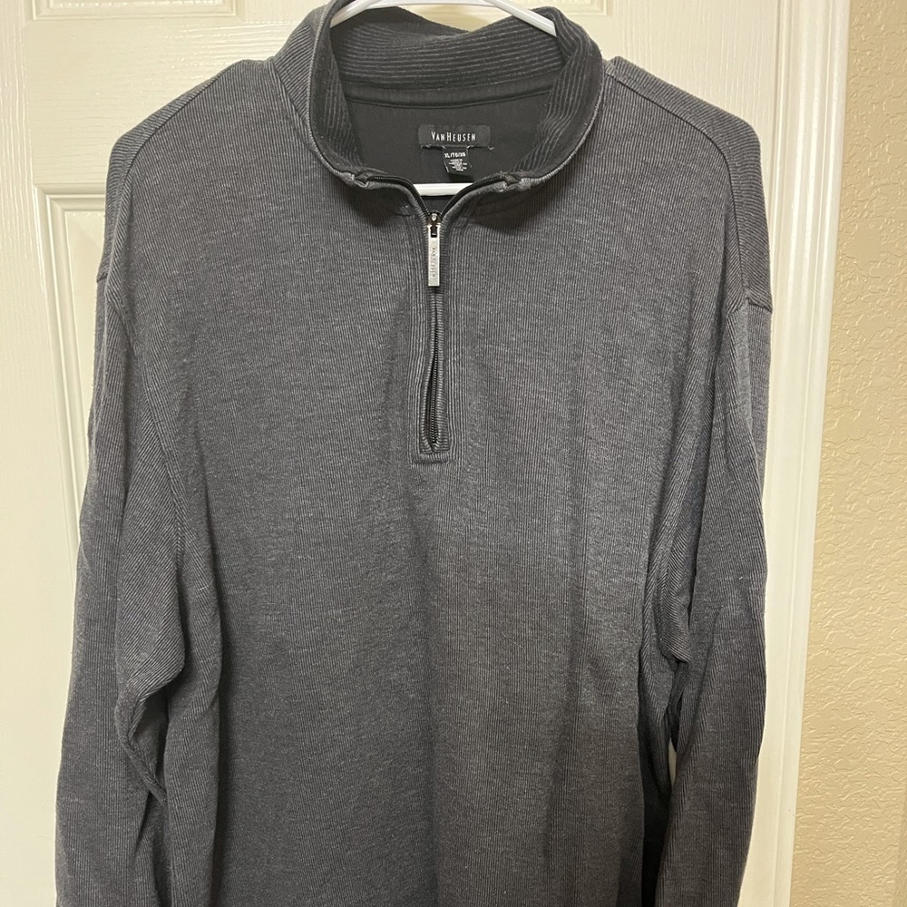 Van Heusen 1/4 zip shirt